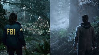 Alan Wake 2 VS Alan Wake - Side by Side Comparison