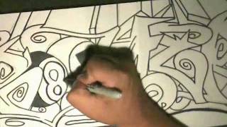 Boomer Rest In Peace Graffiti By Cholowiz13 Speed Drawing