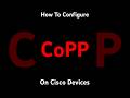 Cisco CoPP Explained Protect Your Router with Control Plane Policing  CCNP Lab Tutorial #ccnp#cisco