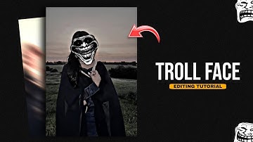 💀 Troll Face Tutorial In Capcut | Skull Face Emoji Video Editing | Skull Face Emoji Tutorial