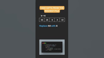 2558. 🎁 Taking Gifts From the Richest Pile! 💰🤯 | Leetcode Explained 💡