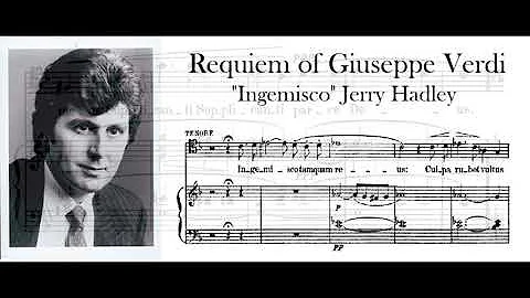 "Ingemisco" Rquiem of Verdi - Jerry Hadley (Best L...