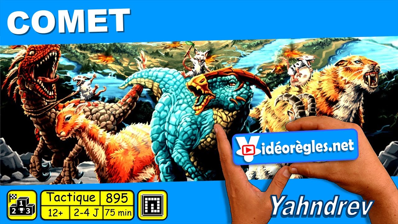 COMET Vidéorègle 4K du Jeu de Société par Yahndrev (