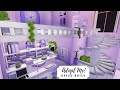 Baby Lilac Tiny Home Glitch Speed Build 💜 Roblox Adopt Me!