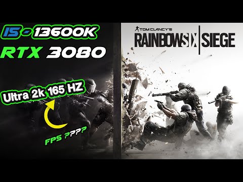 Rainbow Six Siege - Gameplay PC - RTX 3080 - i5 - 13600K - How is the performance?
