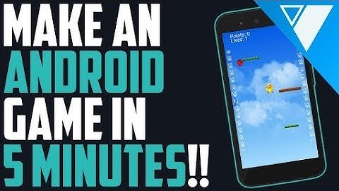 How to make a game in 5 minutes