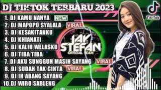 DJ TIKTOK TERBARU 2023 - DJ KAMU NANYA FYP TIKTOK VIRAL 2023 JEDAG JEDUG FULL BASS TERBARU MENGKANE