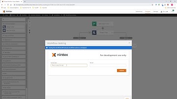 Nintex Workflow Cloud - Workflow Testing