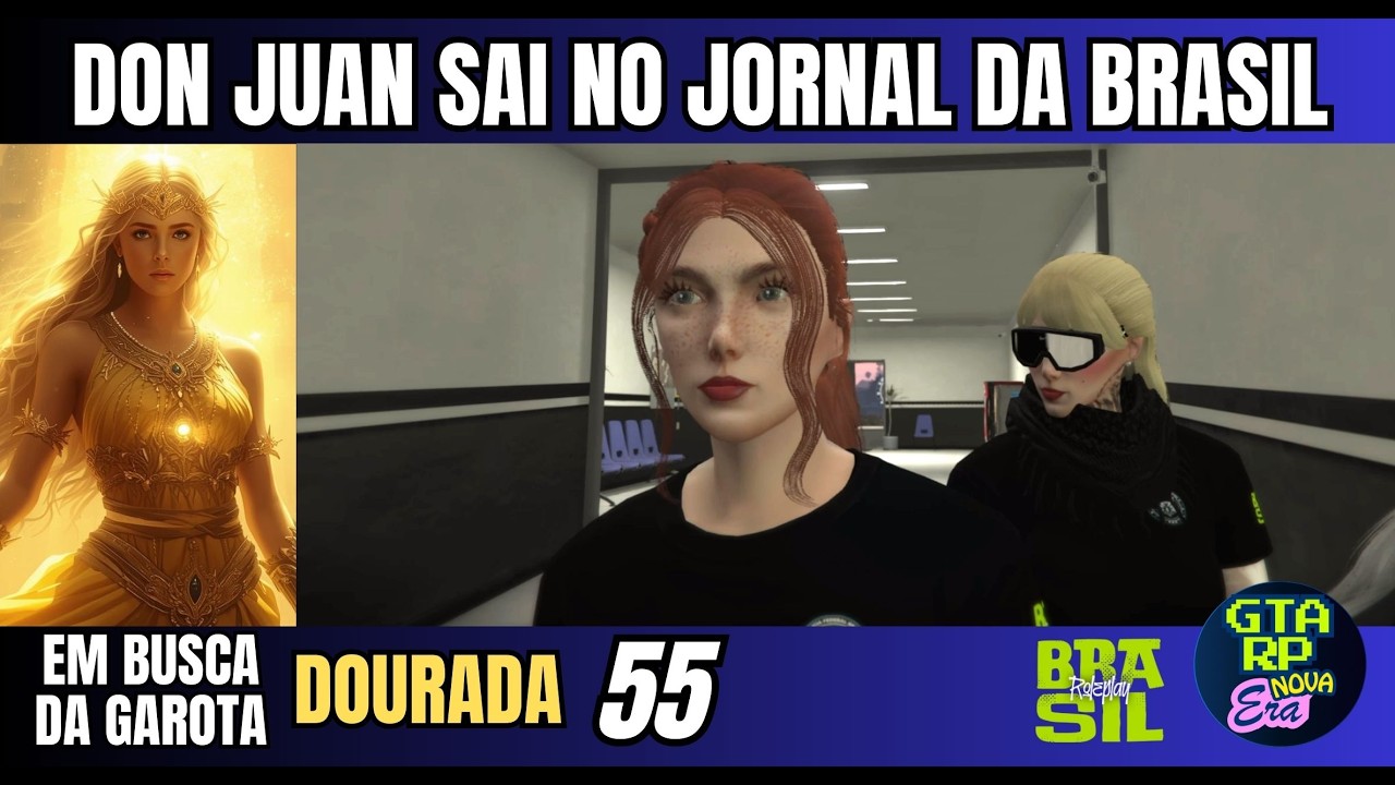 DON JUAN SAI NO JORNAL da BRASIL no GTA RP