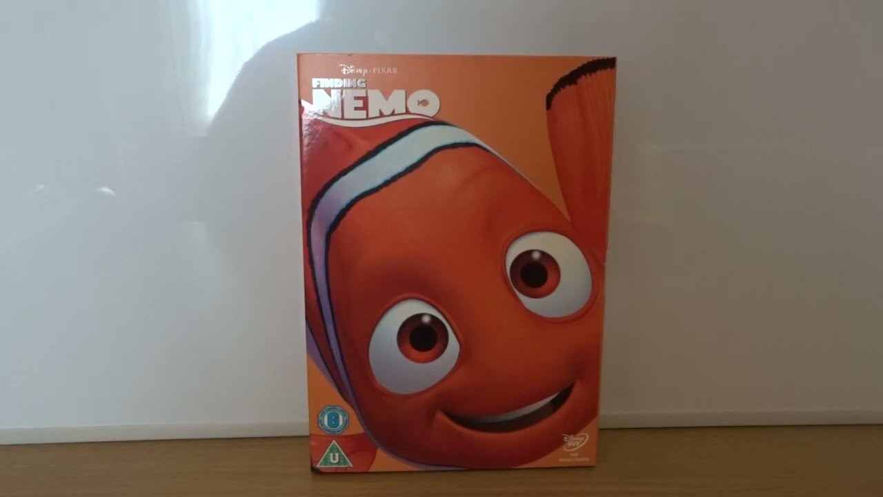 Распаковка DVD «В поисках Немо» (Великобритания)