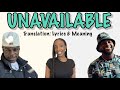 Davido ft Musa Keys - Unavailable (Afrobeats Translation: Lyrics and Meaning)