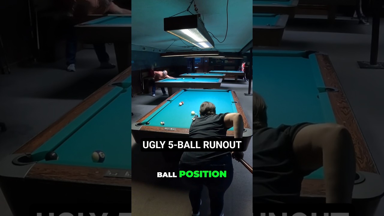 Image of video the [UGLY] 5-Ball Run Out #CueSports 11