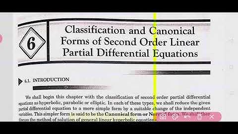 Lec-16 (PDE) (classification of second order PDE)