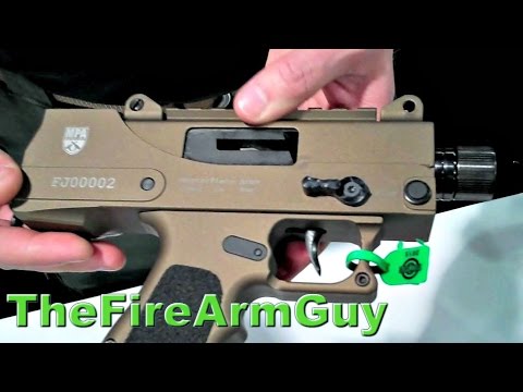 MasterPiece Arms 930 DMG 9mm @ Shot Show 2105 - TheFireArmGuy
