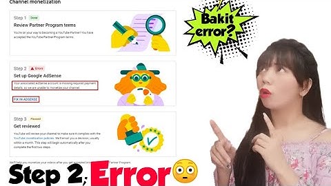 HOW TO FIX STEP 2 ERROR DUE TO EXISTING ACCOUNT || GOOGLE ADSENSE 2022