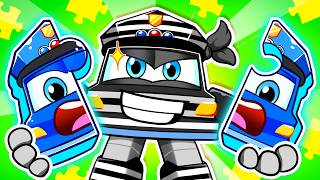 Body Puzzle Adventure | Where is My Body? | Good Habits for Kids | RoboSquad Nursery Rhymes