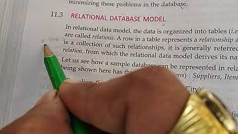 Class-12 Chapter-11 Relational Database Part-1