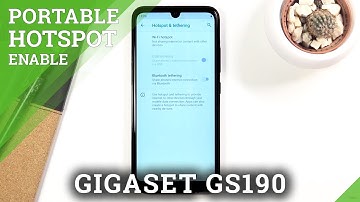 How to Enable Portable Hotspot in GIGASET GS190 – Share Wi-Fi