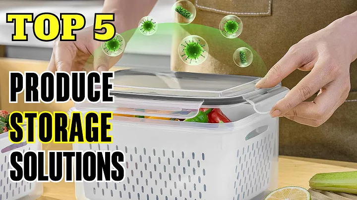 Top 5 Produce Storage Solutions | WEEKS FRESHER! Easy Meal Prep and Fridge Organizer All in One!
