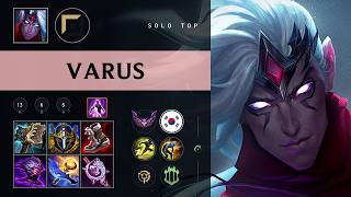 Varus Top vs Jayce - KR Master Patch 26.09