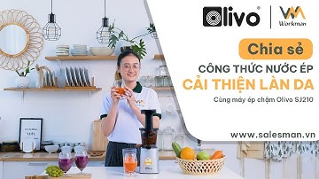 Công thức nước ép chăm sóc sắc đẹp, cải thiện làn da