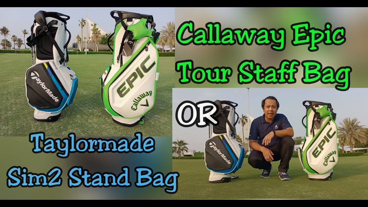 Taylormade Sim2 Tour Stand Bag Vs