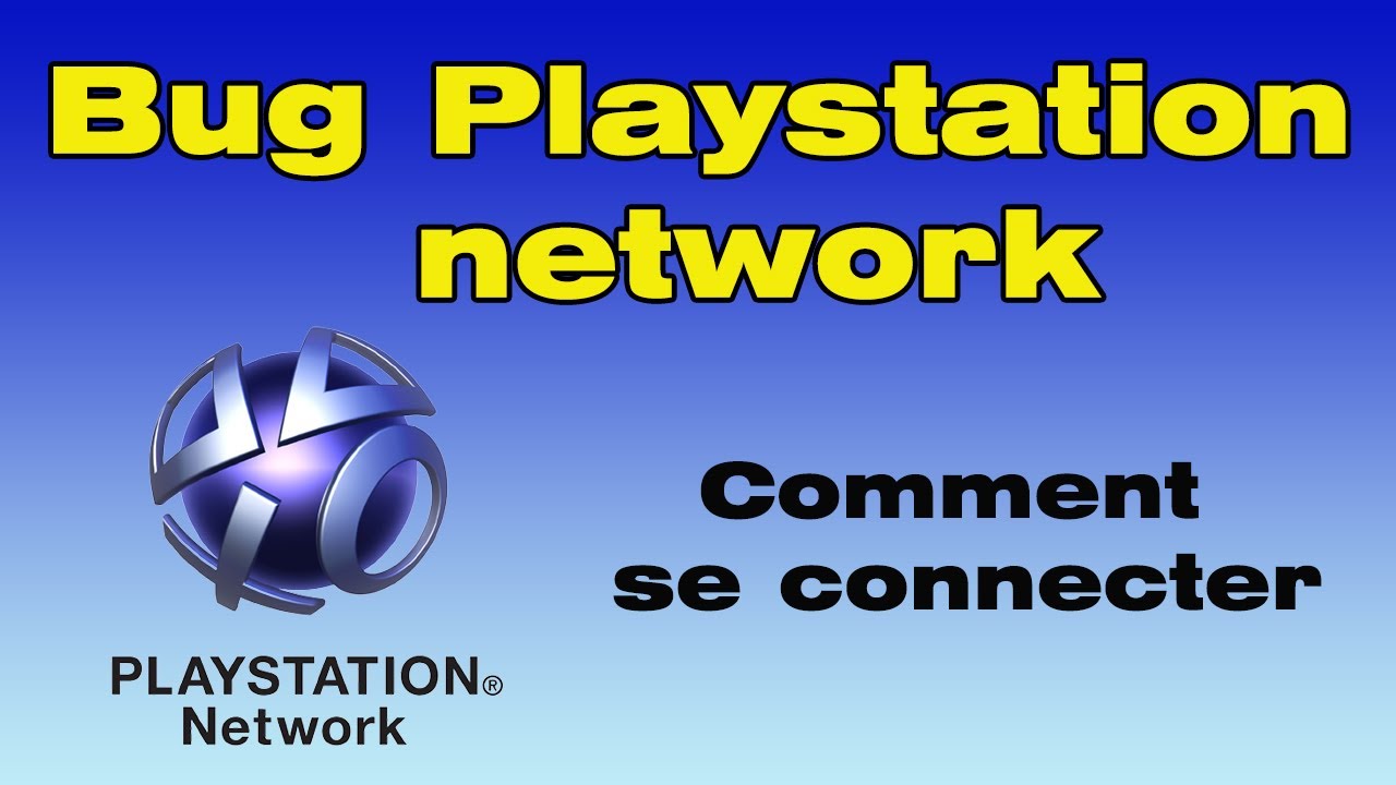 Bug Playstation plus network, comment se connecter à Playstation network  (error ws-37469-9) - YouTube