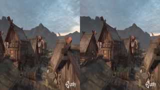 Unity 5 Viking Village NVIDIA Stereoscopic 3D Vision 3DMigoto DirectX11 Fix