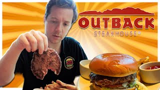 Trying Burger at Outback Steakhouse: Burgers Review | Las Vegas Food Review
