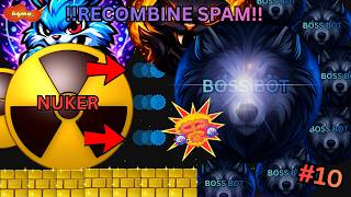 Agma.io NUKING SERVERS WITH PLAYERS BOTS + RECOMBINE SPAM +MAD PLAYER !!! screenshot 1