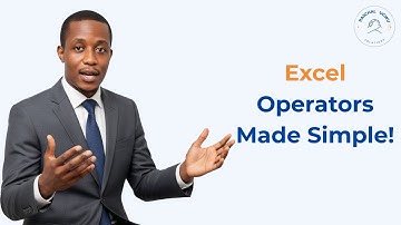 Excel Operators Demonstrated: Arithmetic, Comparison & Reference Basics