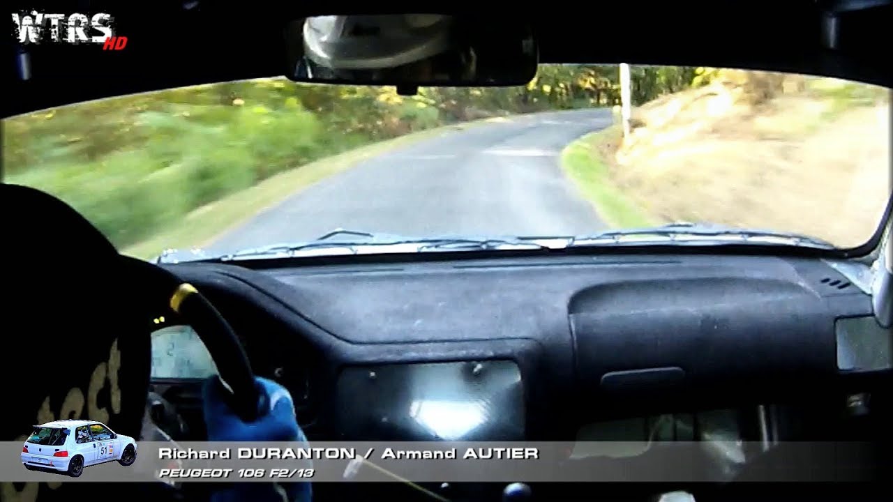 Cam Emb ES 2 Rallye du Pays de Saint-Yrieix 2018 - DURANTON / AUTIER - 106 F2/13 [HD] - By WTRS rallying blade