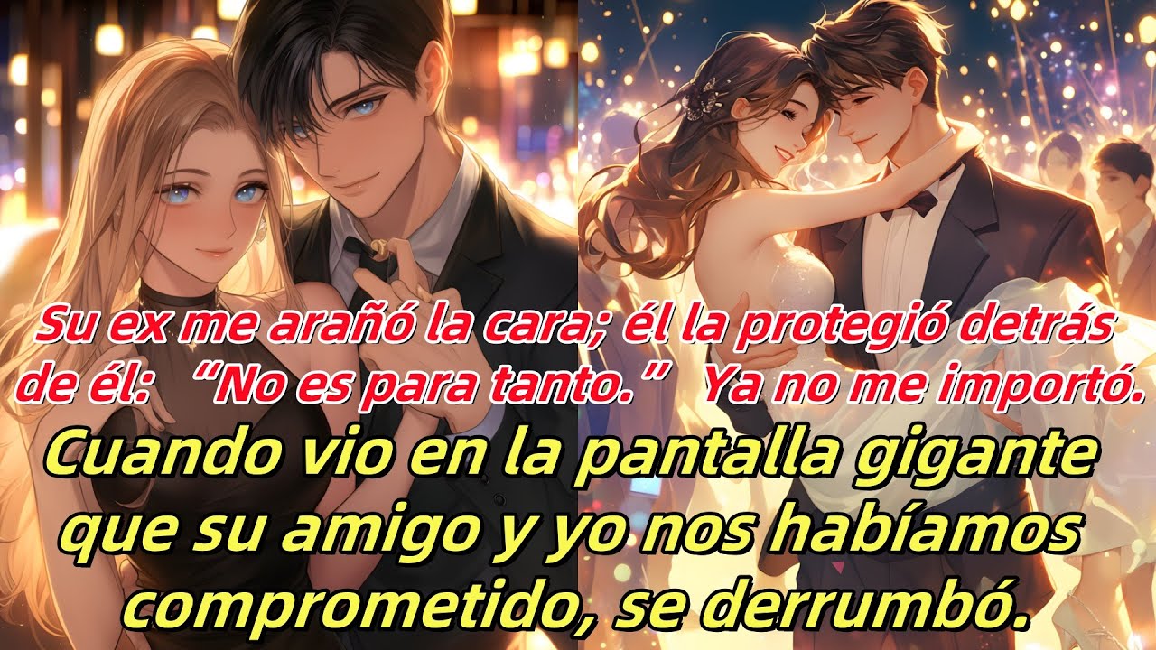 Su primera novia me cortó la cara; él la protegió: «No exageres.» No me importó.