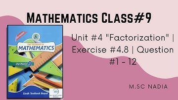 maths class 9 ex 4.8 | maths class 9 ex 4.8 new book | maths class 9 ex 4.8 Q 12 34 56 78 9 10 11 12