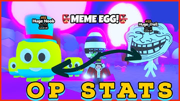 Showcasing the 2 easiest meme egg secrets (Roblox Tapping Masters)