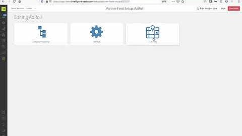 Partner Feed Wizard How to Video - Manage Existing Partners | Intelligent Reach