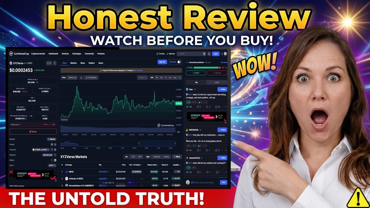 XYZVerse ($XYZ) Token Review: Project Overview, Tokenomics & What to Know (2026)