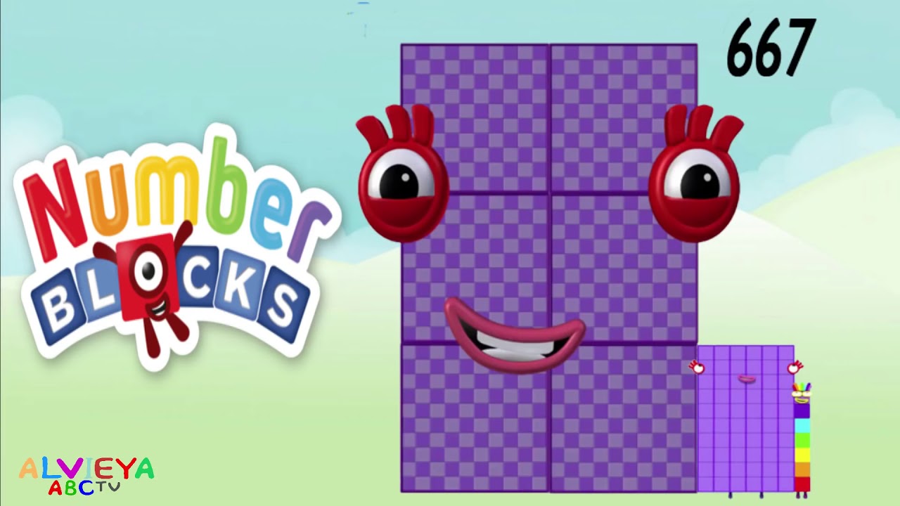 Numberblocks Counting 600 to 700 numberblock funny AnnaKolvel - YouTube.