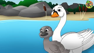 The Ugly Duckling | KONDOSAN English Fairy Tales & Bedtime Stories for Kids | Cartoon | Animation