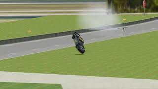 1993 Rusty Wallace Daytona Flip Reenactment NR2003