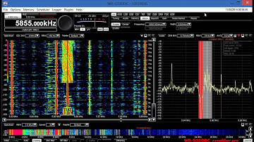 5855 KHZ HM01 Cuba spy numbers