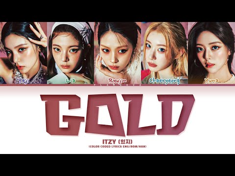 ITZY 있지 GOLD Color Coded Lyrics