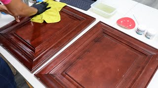I Painted These Kitchen Cabinets. What Looks Best?? - Thrift Diving