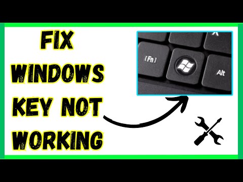How to FIX Windows Key Not Working on Windows 1011 | Windows button not working on keyboard (2025)