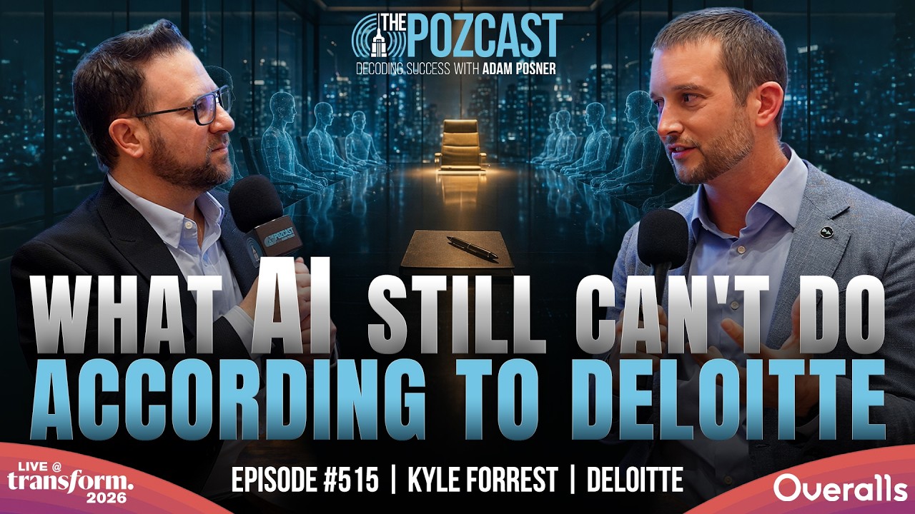 What AI Still Cant Do: Deloitte's Kyle Forrest LIVE from Transform 2026 What AI Still Cant Do: Deloitte's Kyle Forrest LIVE from Transform 2026