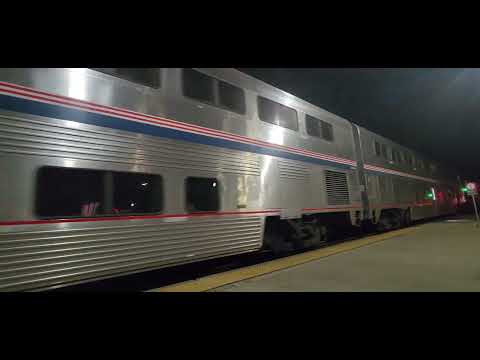 Boarding Amtrak for a cross country trip