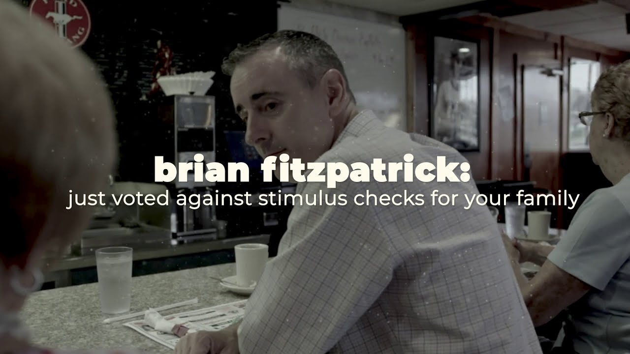 U.S. Rep. Brian Fitzpatrick votes no on COVID stimulus bill