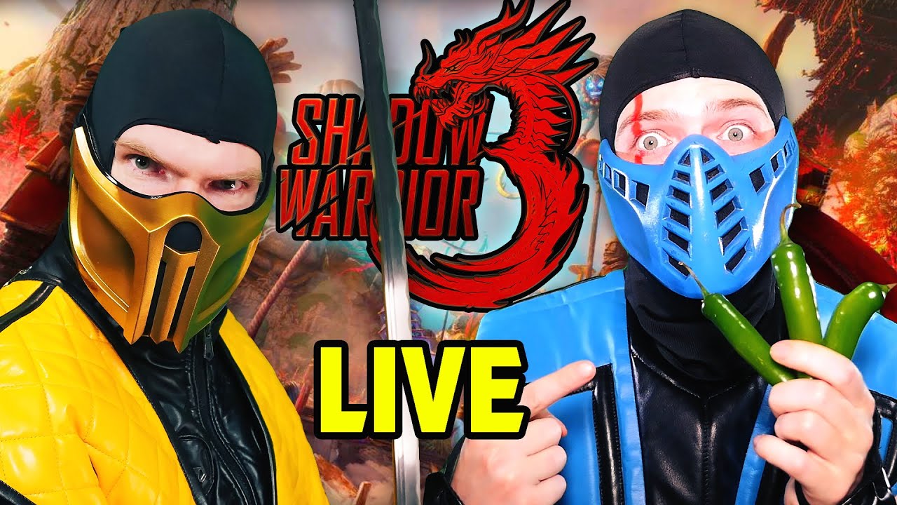 Shadow Warrior 3 LIVE GAMEPLAY W/ Scorpion & Sub-Zero (Hot Pepper ...