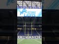 Ford Field in Detroit Hosted a Superbowl