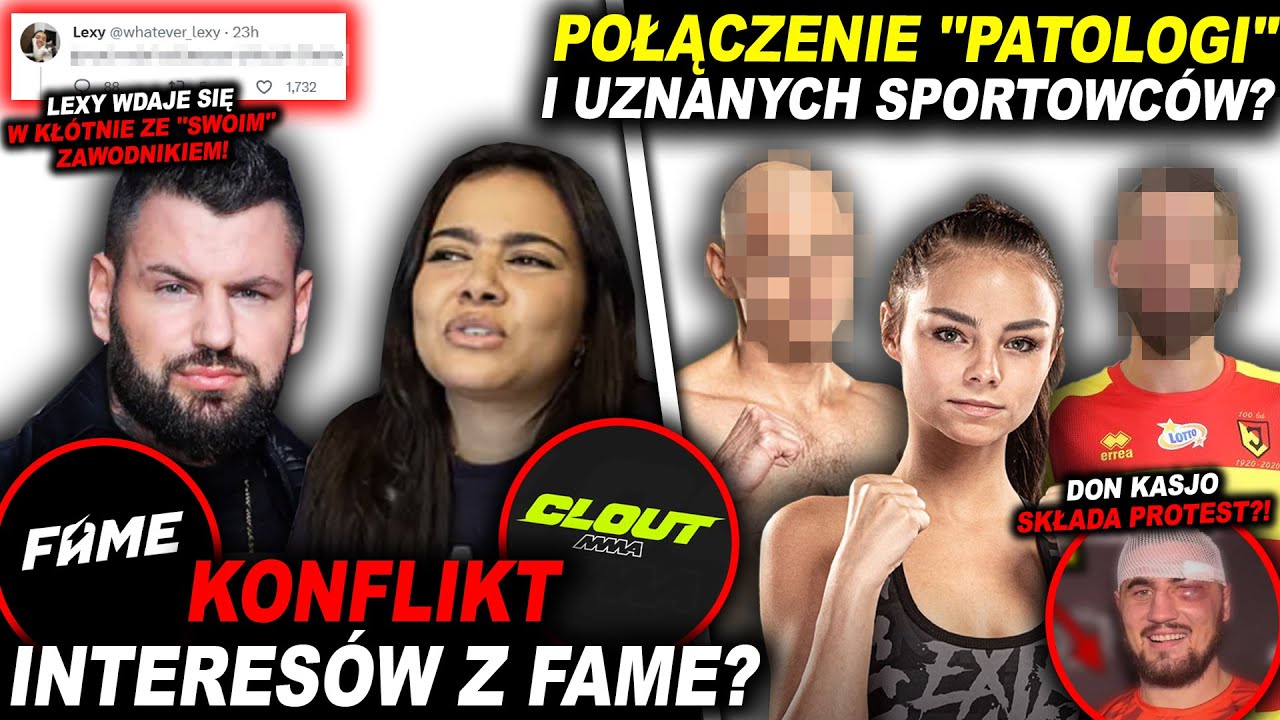 NIECZYSTA ZAGRYWKA CLOUT MMA? (FAME MMA, ŁASZCZYK, LEXY, DUBIEL, JÓŹWIAK, NIKITA, NOWACZKIEWICZ)
